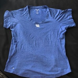 NWOT University of Kentucky UK logo blue tshirt